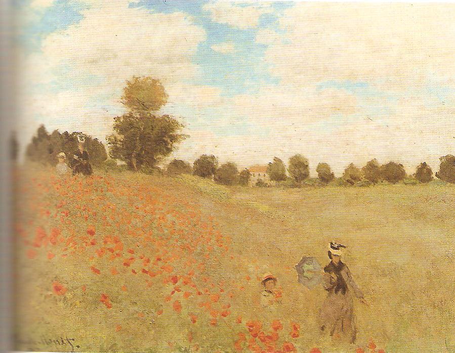 i papaveri-claude monet